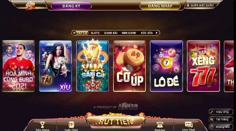 Một số trò chơi tiêu biểu tại cổng game vin win